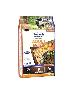Сухой корм для собак Bosch Petfood Adult Salmon&Potato Bosch petfood