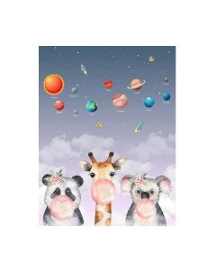 Фотообои листовые Citydecor Bubble Gum 8