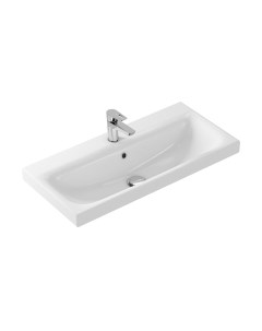 Умывальник со смесителем Cersanit Moduo 80 Slim / P-UM-MOD80SL/1 + 63063