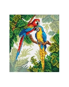 Набор для вышивания Ярких красок хоровод / М-033м М.п.студия