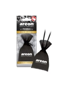 Ароматизатор автомобильный Areon Pearls Black Crystal / ARE-ABP01