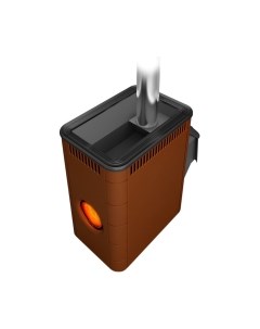 Печь-каменка ТМФ Аврора Inox ДА Иллюминатор терракота Тмф