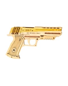 Пистолет игрушечный Грай Резинкострел с мишенями 10004