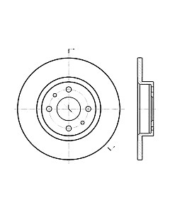 Тормозной диск 60209932SX Stellox