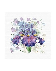 Набор для вышивания Буйный ирис / М-383М М.п.студия