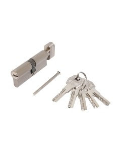 Цилиндровый механизм замка Стандарт Max 80 (40х40В) SN перф. ключ/вертушка 5 ключей