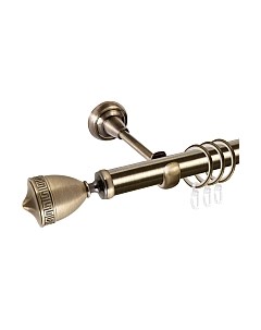 Карниз для штор АС ФОРОС Grace D25Г + наконечники Версус Ас форос