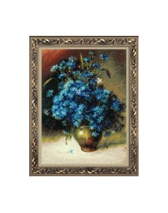 Набор для вышивания Васильки по мотивам картины И.Левитана / 1772 Риолис