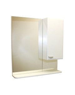 Шкаф с зеркалом для ванной СанитаМебель Лотос 101.700 Санитамебель