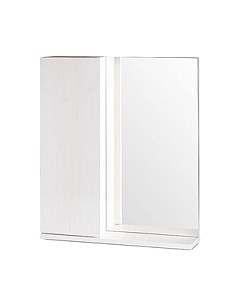 Шкаф с зеркалом для ванной СанитаМебель Ларч 11.600 Санитамебель