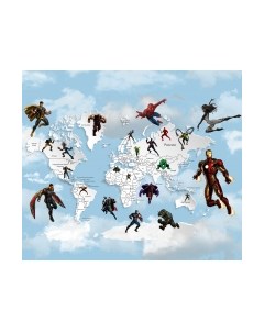 Фотообои листовые Citydecor Superhero 3