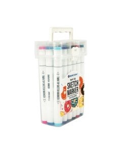 Набор маркеров Darvish Двусторонние / DV-12869-18