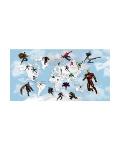 Фотообои листовые Citydecor Superhero 3