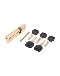 Цилиндровый механизм замка Аллюр HD F 100-5K BP 30x10x60 перфорированный ключ