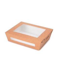 Набор коробок упаковочных для еды Паксервис Eco Salad 600 / 285866