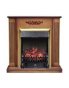 Каминокомплект Lumsden + Fobos FXM Brass BLT-999B-5M(BR) Смолком