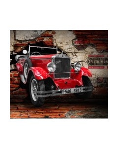 Фотообои листовые ФабрикаФресок Винтажный Автомобиль. Для Гаража / 1063270 Фабрикафресок