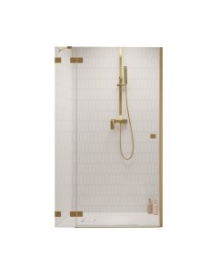 Душевая дверь Radaway Essenza Pro Brushed Gold DWJ 100/L / 10099100-99-01L
