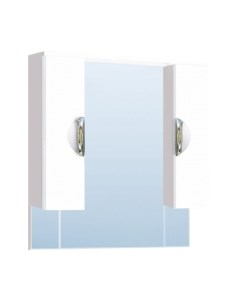 Шкаф с зеркалом для ванной Vako Ника 80 / 11698