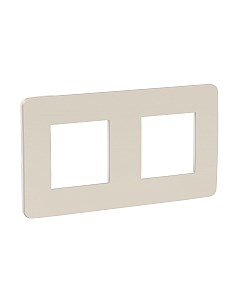 Рамка для выключателей и розеток Schneider Electric Unica NU280424 Schneider electric