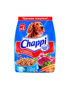 Сухой корм для собак Chappi