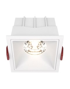 Точечный светильник Maytoni Alfa LED DL043-01-15W3K-SQ-W