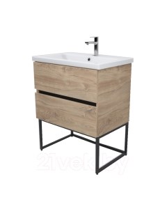 Тумба под умывальник Дабер 012 Andrea Elen 80 / Т12.8А.1.6Ч