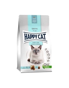 Сухой корм для кошек Happy Cat Sensitive Magen&Darm 34/14 утка и рис для пищеварения / 70596 Happy cat