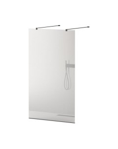 Душевая стенка LIBERTA-L-2-90-120-C-NERO Cezares