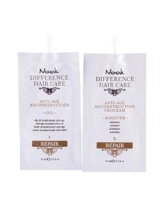 Набор косметики для волос Nook Difference Hair Care Repair Anti-Age Reconstruction Program