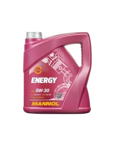 Моторное масло Mannol Energy 5W30 API SN/CH-4 A3/B4 / MN7511-5
