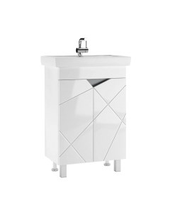 Тумба под умывальник Домино Томь 60 Vector без ящика / DV6602T