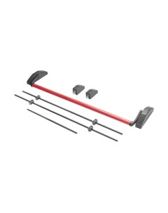 Ручка дверная Apecs PB-1700C-Panic-BL/Red