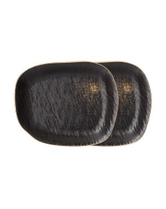 Набор тарелок Bronco Midnight Gold / 42-437