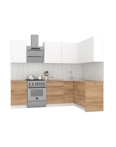 Кухонный гарнитур Интермебель Микс Топ-25 2.0x1.52м правая