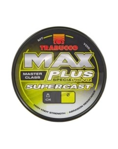 Леска монофильная Max Plus Supercast 0.30мм 300м / 057-14-300 Trabucco