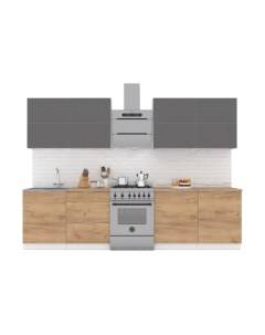 Кухонный гарнитур Интермебель Микс Топ-38 2.4м