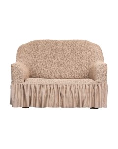 Чехол на 2-х местный диван Софатэкс Люкс Венеция ПО-4 с оборкой / 00940