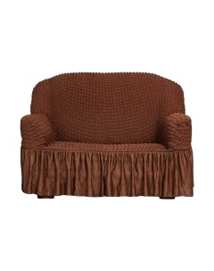 Чехол на 2-х местный диван Софатэкс Люкс ПО-4 с оборкой / 00870