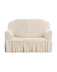 Чехол на 2-х местный диван Софатэкс Люкс Венеция ПО-4 с оборкой / 00938