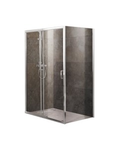 Душевой уголок BelBagno UNIQUE-AH-1-100/115-100-C-Cr Belbagno