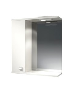 Шкаф с зеркалом для ванной Домино 62 L / 460269 Какса-а