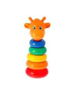 Развивающий игровой набор Соломон Пирамидка Жирафик / 1200495