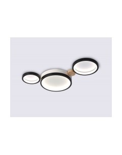 Потолочный светильник Ambrella FL4814/3 BK/WH