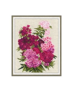 Набор для вышивания Турецкая гвоздика / 1463 Риолис