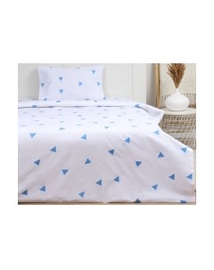 Комплект постельного белья Треугольники 1.5сп / 10223702 Love life