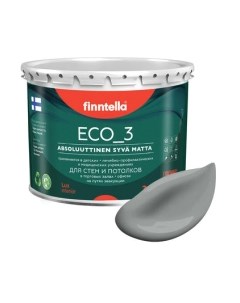 Краска Eco 3 Wash and Clean Tiina / F-08-1-3-LG107 Finntella