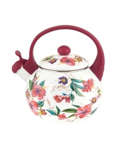 Чайник со свистком Appetite Гибискус FT7-GI