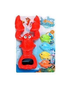 Развивающая игрушка Хваталка-манипулятор. Крабик ловит рыбок / 9909754 Sima-land