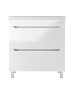 Тумба под умывальник Айсберг Bazis 80 Ева В2 DA5908T